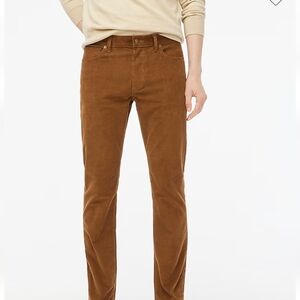 J Crew Mercantile Flex Slim Corduroy Pants Mens 31x32 Tan Brown